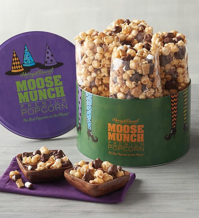 Halloween Moose Munch&#174; Premium Popcorn Tin